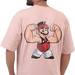 Popeye x Mario Oversized T-Shirt-image-2