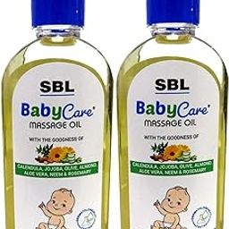 SBL Baby Care Massage Oil, 100 ml (Pack of 2)-22