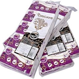 Origami 3 Ply Pocket Hanky Tissue Paper - Pack of 40 (10 Pulls Per Roll, 400 Sheets)-image-48