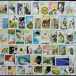 ISC~ Benin Stamps 100 Different All Large & Thematic Stamps On Birds, Animal & Sports, Africa Stamps, All Genuine Postage Stamps ~ STAMPEX-image-66