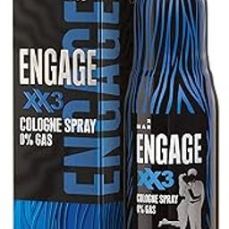 Engage XX3 Cologne No Gas Perfume for Men, Spicy and Woody, Skin Friendly, 135ml-30
