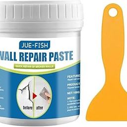 JAMBUVANTI (1Pack) Wall Crack Filler Paste with Scrape| Quick Dry Waterproof Wall Mending Agent | 100gm Strong Adhesive Crack Filler Putty Cream For Holes Dents Nail Marks And Peeling Walls.-image-34