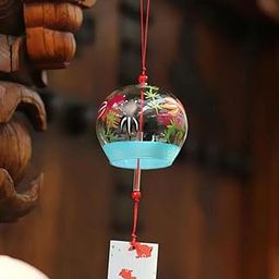 SYDL 7x8cm Japanese Style GlWindchime Hanging Decor Home GlWind Bells 3#| Wind Chimes|Home & Garden-image-78