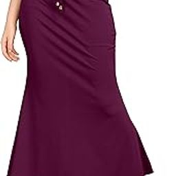 Lycra Saree Shapewear Petticoat for Women, Shapers for Women's Sarees Fish Cut Shapewear-image-47