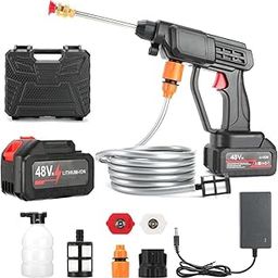 R.D.Enterprises Powerful Pressure Washer with Cordless High Pressure Washer Gun Multi Cleaning Works Like CAR, Bike, Bus, JCB-22