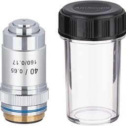 Witeg Microscope Brass Objective with Brass caps, 40 X || Microscope Objective Lens 40X || Objective for Microscope ||-picture-13