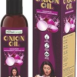 Herbal Canada Onion Oil | 100% Natural | Concentrate | Hair Strength | Anti Dandruff | Anti Hairfall(200ML)-28
