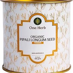 One Herb - Organic Pipalli Longum Powder 100g (Indian Long Pepper) for Digestion, Relieves Nasal Congestion, Alleviates PMS Cramps-image-62