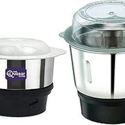 Mixer Grinder Chutney Jar Compatible for Bajaj GX1, GX3, GX4, GX8, GX3501, GX3701, GX4701, GX3000, GX400, GX3, 702,Twister Deluxe,Twister,Bravo Dlx (180ml 400ml)-24