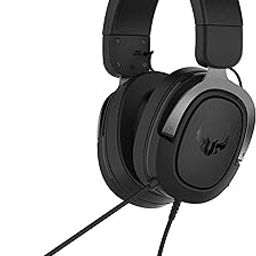 Asus Tuf Gaming H1 Wired Headset (Discord Certified Mic,7.1 Surround Sound,40Mm Drivers,3.5Mm,Lightweight,for Pc,Switch,Ps4,Ps5,Xbox One,Xbox Series X | S,and Mobile Devices)- Black-Over Ear-3