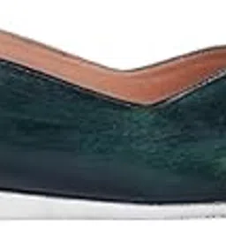 la marca Juliet Ballerina Flat Casual Footwear Hand Patina Finish |Handcrafted and Genuine Leather |Casual Look |Loafer for Women - Cushioned Ortholite Footebd with Flexible TPR-picture-9