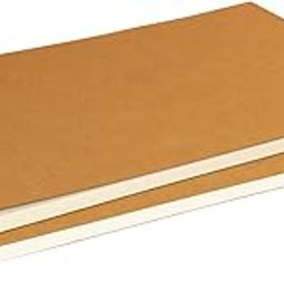 INNAXA Eco-Friendly A4 Size Brown Landscape Sketchbook (Brown Pack of 2)-image-0