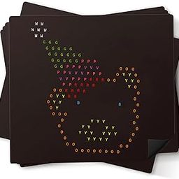 Ayidawedo 20PCS Refill Templates for Light Up Board,Light Bright Refill Sheets Templates,Light Toys Accessories for Lite Brite Ultimate Classic(Animal Theme 20PCS, 7x8，Paper)-27