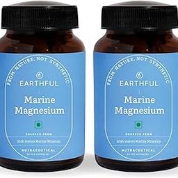Earthful Marine Magnesium | Sourced from Ireland Sea Waters | For Restful Sleep, Stress Relief, Muscle Relaxation | 30 Capsules (30 Days Pack) | Pack of 2-image-60
