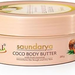 Patanjali Saundarya Coco Body Butter Cream 200g, Cocoa Butter Moisturizer with a Blend of Natural Oils for Deep Hydration and Nourishment, Leaving Skin Soft and Smooth, Non-Sticky, Suitable for All Skin Types-51