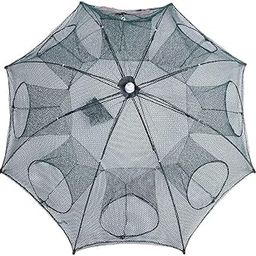 8 Pocket Chinese Crab Trap Fishing NET. Outdoor Fishing Tool, Best for Bait, Crab, Shrimp & Fish.-image-4