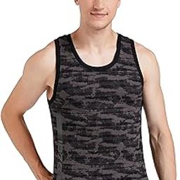 Men's Cotton Printed Regular Fit Tank Top-20