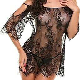 Women Lingerie Set Lace Solid Teddy Hot Strap Babydoll Lingerie Honeymoon Bikini with Panty-image-13