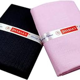Untitched Shirt and Trouser Fabric - Cotton Blend Material - 2.25m Shirt Cloth - 1.20m Pant Piece (Blush Pink)-image-80