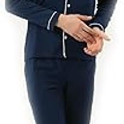 Picasso Blue Mens Cotton Nightwear-picture-24