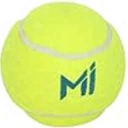 playR Turf Cricket Ball 100% Rubber Durable, Lightweight, High-Bounce Soft Tennis Ball for Outdoor Cricket Practice All-Season Cricket Ball for Men and Boys Pack of 3 - Yellow-image-2