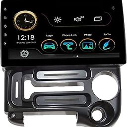 Android 9.0 Touch Screen Double Din Car Stereo Player with Navigation|GPS|WiFi|Bluetooth Full HD 1080P (2GB /16GB ROM) Compatible for Old santroo-11
