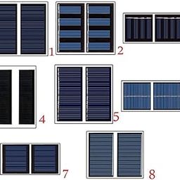 CLUB BOLLYWOOD® High Efficiency Solar Cell Panel Charger Battery Power 60mA - 5V USB Solar Panel-3