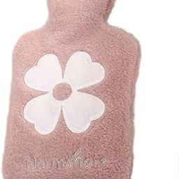 MENOVAS Leakproof Hot and Cold Water Bag, Hot Bag for Period Pain Non Electric, Hot Water Bottle with Soft Cover for Pain Relief, Heating Pad for Shoulder, Back, and Neck Heat Pack (Multi-Color, 1L)-image-69
