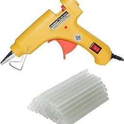 FADMAN 7 MM HOT Adhesive (28 Glue Sticks) with Yellow 20 WATT Mini HOT Glue Gun for DIY Craft Work (ON Off Switch Button & Indicator)-13