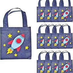 Mini Spaceship Tote Bags - 12 ct-image-13