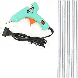 Gunstick 20W With 05 Glue Sticks Hot Melt Glue Gun Turqoise Color With Power Indicator-picture-13
