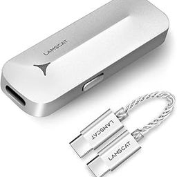 Portable Headphone Amp, Balanced 2.5mm Output LC2100 Series, Mini HiFi DAC Chip CS43131, Support up to 384KHz/32bit (2.5mm)-image-2