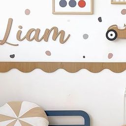Haoser Pack of 5 Soft Scalloped Mountain Wall Molding – 56x9 CM, 4mm Thick | Wooden Chair Rail & Cornice Trim | Unfinished Decorative Wood Trim for DIY Home Wall Decor & Crafts-image-15