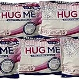 Hug Me Premium Adult Diaper Pants - L-XL (Pack of 5)-image-7