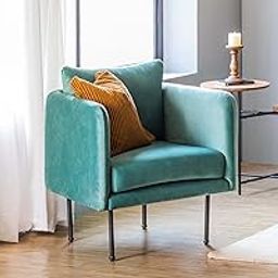 Orange Tree-Mint Green Lounge Chair with Plush Upholstery and Supportive Backrest Designed for Comfort and Style in Living Rooms Lounges or Home Office Spaces-image-37