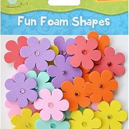 Little Birdie Self Adhesive Fun Foam Shapes Modes Of Jewelled Flowers 24Pcs-image-33