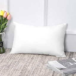 Kuber Industries Luxurious 1 Piece Microfiber Pillow Filler - 16X24 Inch, White - Ctktc22178(Microfiber)-10