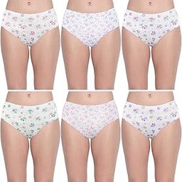 Women Cotton 6 pcs Panty Pack in 3500-D-image-83