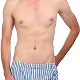 Men's Cotton Checked Shorts Multi Color Striped Boxer Available in Size M to XXL-picture-13