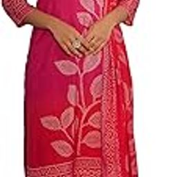 Women's Silk Blend Kurta Set-image-64