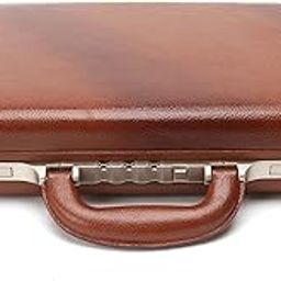 Red Cherry Genuine Leather Briefcase with Amiet Lock-6