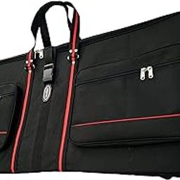 MALAV Yamaha PSR-SX720 Synthesizer/Arranger Cover Bag with Padding & Shoulder Straps ((with Wheel) Steel Plated Frame (Only in Circumference) Flight Compatible)-image-97