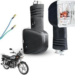 Generox Indicator for Hero Splendor Plus – Bike Turn Signal Light | Front & Rear Compatible | Bright & Durable | Easy Installation (Set of 2)-picture-25