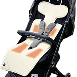 Baby Stroller Liner Heating Pad Cushion Universal Fit for Most Strollers, Car Seats, Highchairs, Bouncers, and More (Beige)-image-71
