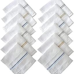 GG Cotton Premium Collection Casual Style Handkerchiefs Hanky For Men - Pack Of 6-picture-52