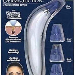 Gwalinath 4 in 1 Multi-function Blackhead Remover Tools | Electric Derma suction Machine for Whitehead | Acne Pimple Pore Cleaner Vacuum tool - Facial Cleanser Device for Nose & Skin Care-14
