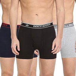 Men's Cotton Trunks (Pack of 3) (cross trunk_Assorted_110 CM)-17