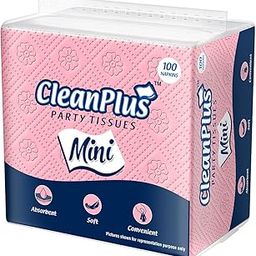 CleanPlus Party Tissues Mini: 100 Units 6 Packs-image-54
