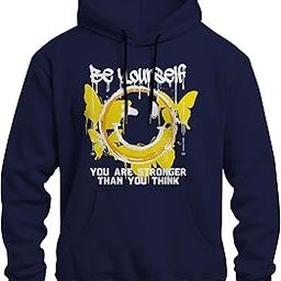 100% Cotton Typography Quote Printed Hoodie for Men - Winter Sweatshirt for Men-image-77