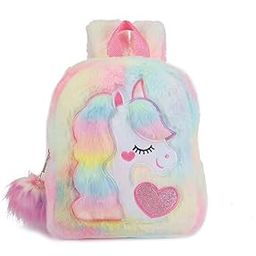 Tickles Unicorn Plush School Bag Backpack Shoulder Bag Picnic Travelling For kids Boys & Girls-24